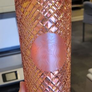 Starbucks Winter 2021 Jewel Pink Tumbler *RARE*